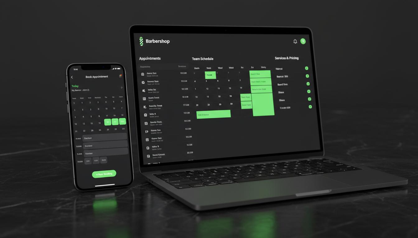Barber Pro — sistema de agendamento online com Stripe e WhatsApp